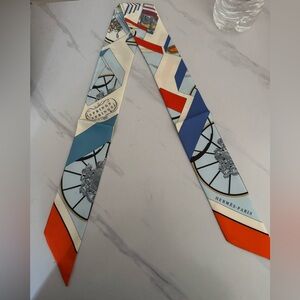 Hermès Paris Silk Twilly Scarf